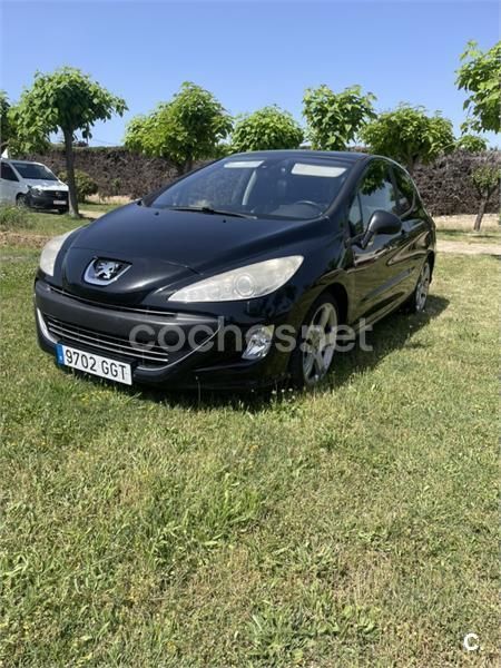 Negro Usado 2008 Peugeot 308 GTi Berlina | 4100 € (Buen precio) - Imagen 1/2