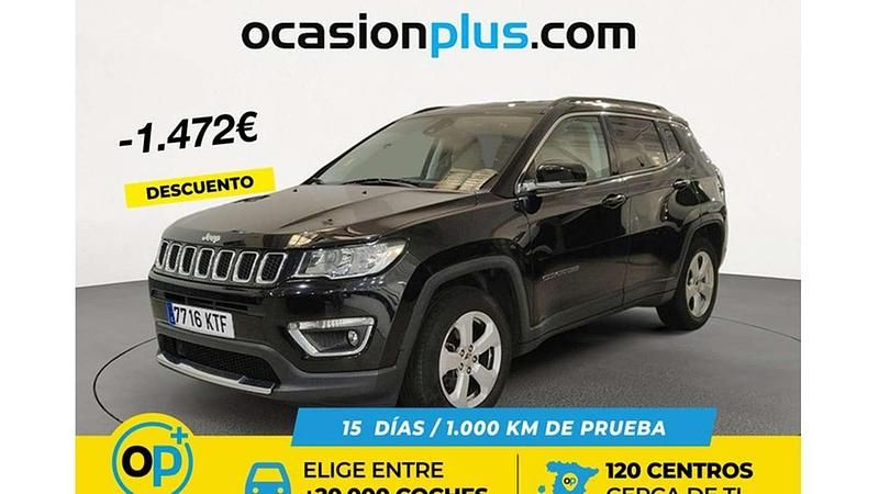 Usado Jeep Compass Longitude 120 CV (88 kW) 2019 Negro SUV