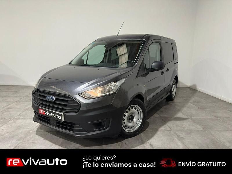 Gris Usado 2019 Ford Transit Trend Familiar | 12.800 € (Precio justo) - Imagen 1/4