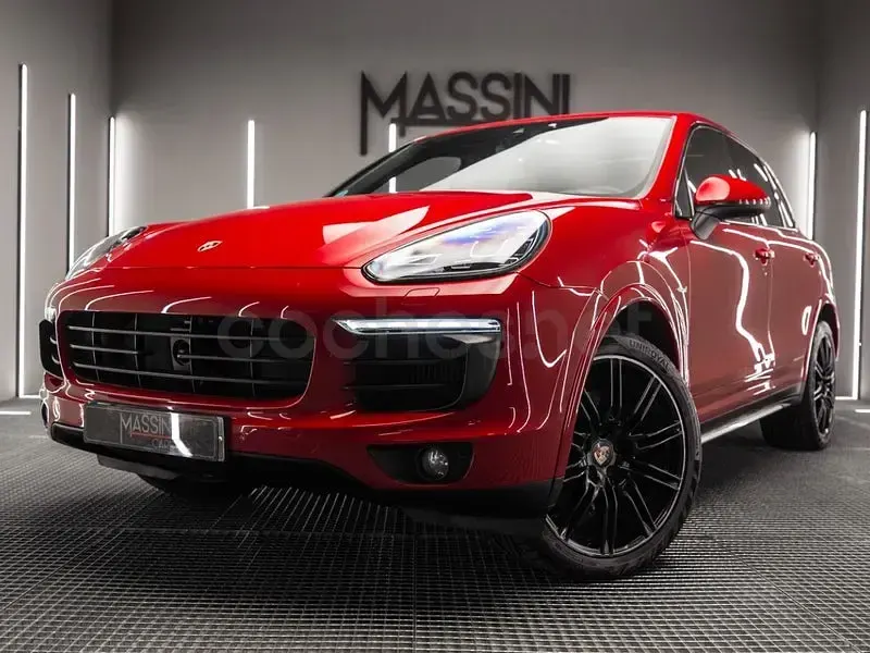 Usado Porsche Cayenne S 385 CV (283 kW) 2016 Rojo SUV