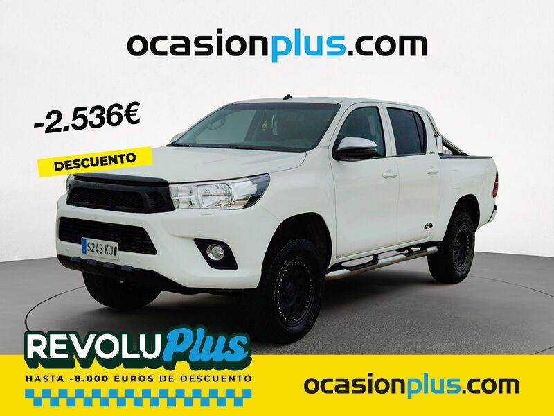 Blanco Usado 2018 Toyota HiLux Recogida | 27.900 € (Precio justo) - Imagen 1/4