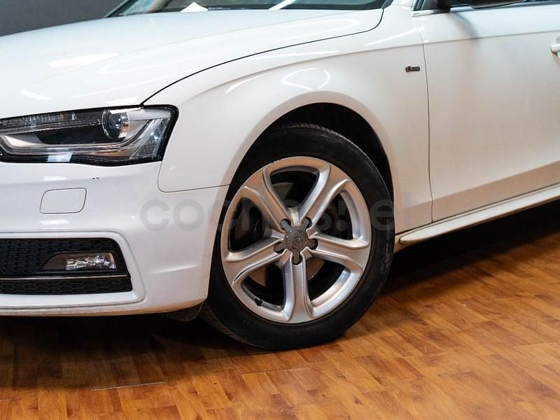 Usado Audi A4 S-Line 150 CV (110 kW) 2014 Blanco Familiar