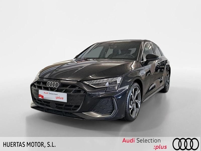 Negro Usado 2024 Audi A3 Berlina | 39.500 € (Precio justo) - Imagen 1/4