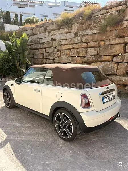 Usado Mini Cooper Cabriolet 116 CV (85 kW) 2009 Beige Descapotable