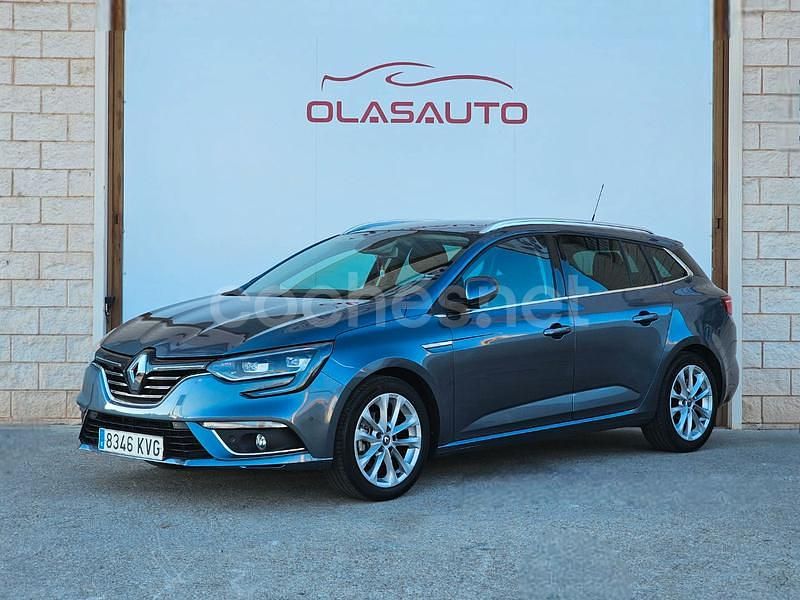 Gris / plata Usado 2019 Renault Mégane GrandTour LIMITED Familiar | 11.999 € (Precio justo) - Imagen 1/4