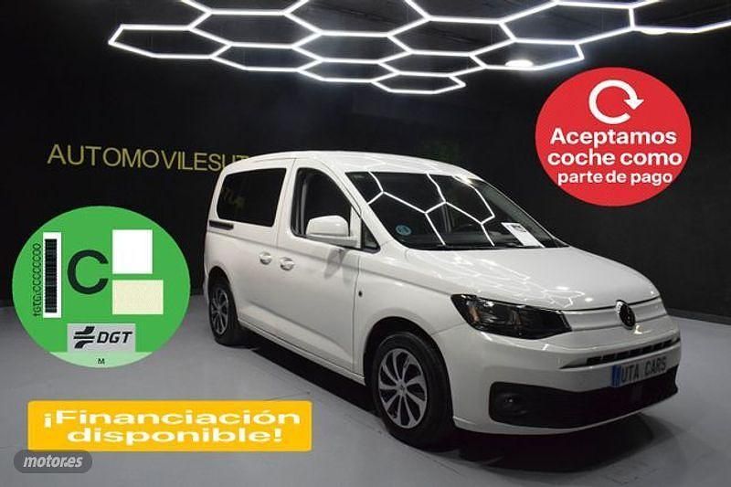 Blanco Usado 2021 VW Caddy Monovolumen | 18.999 € (Precio justo) - Imagen 1/4