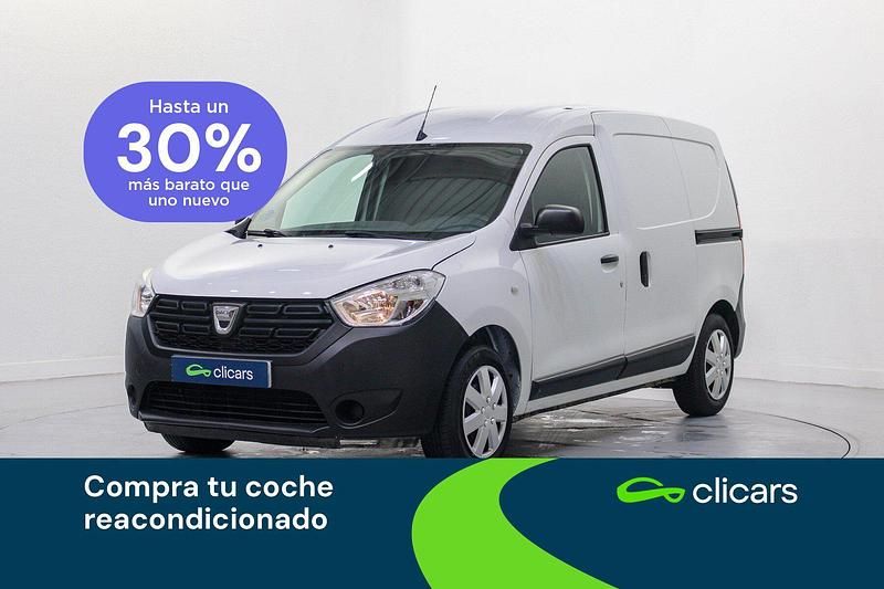 Blanco Usado 2021 Dacia Dokker Essentiel Monovolumen | 12.490 € (Un poco caro) - Imagen 1/4