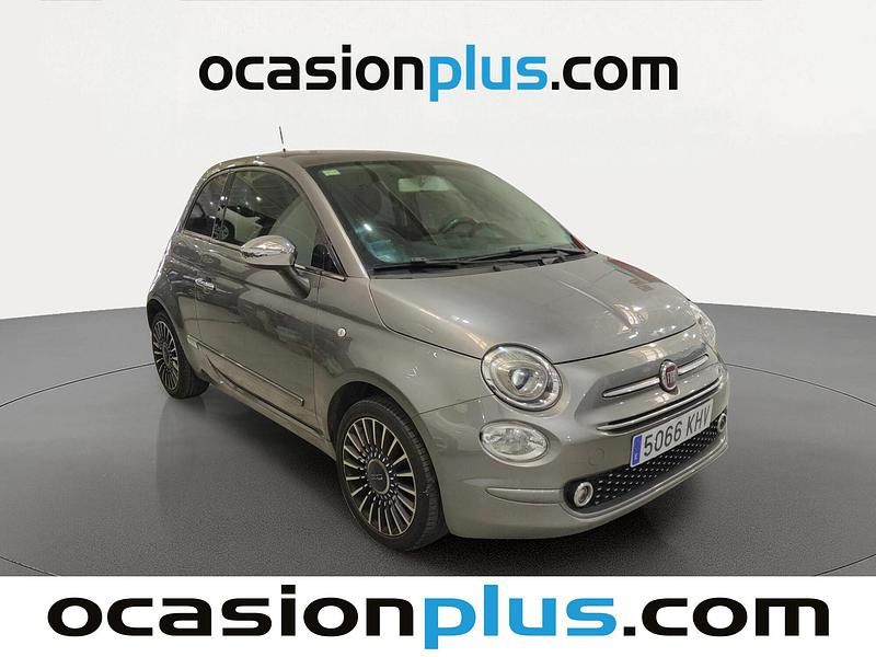 Usado Fiat 500 Lounge 69 CV (50 kW) 2018 Gris Utilitario