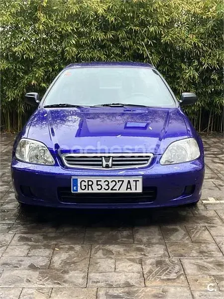 Usado Honda Civic SR 125 CV (91 kW) 1998 Azul Coupe