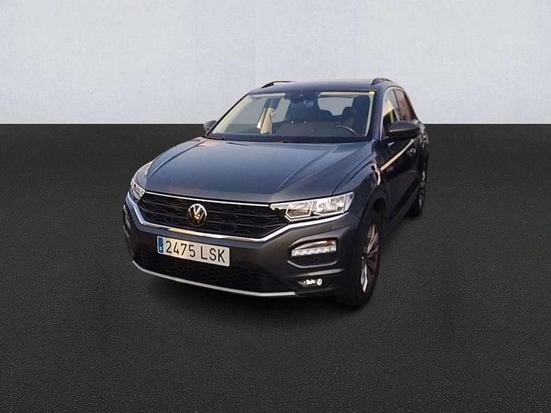 Gris Usado 2021 VW T-Roc Advance SUV | 22.900 € (Precio justo) - Imagen 1/4