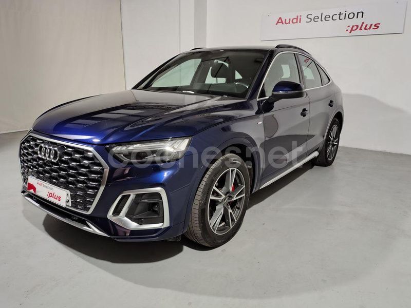 Azul Usado 2022 Audi Q5 Sportback S-Line SUV | 44.500 € (Precio justo) - Imagen 1/4