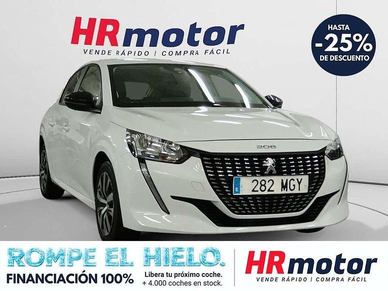 Usado Peugeot 208 Active 75 CV (55 kW) 2023 Blanco Utilitario