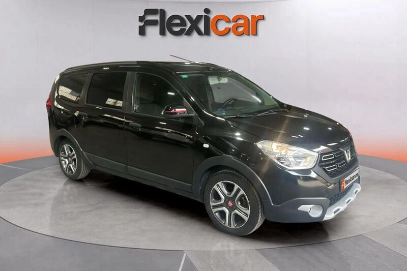 Negro Usado 2019 Dacia Lodgy Comfort Monovolumen | 12.380 € - Imagen 1/4