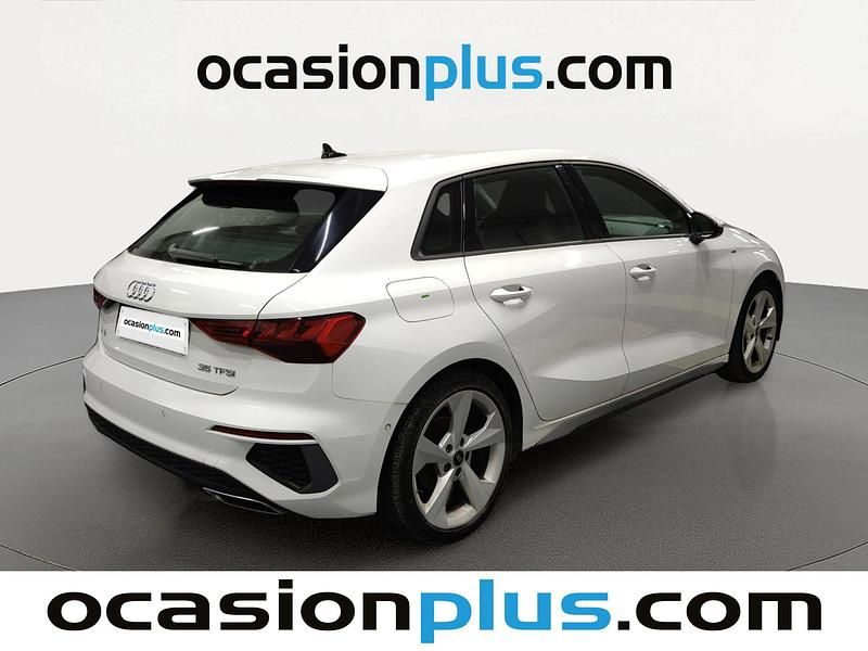 Usado Audi A3 Sportback S-Line 150 CV (110 kW) 2023 Blanco Utilitario