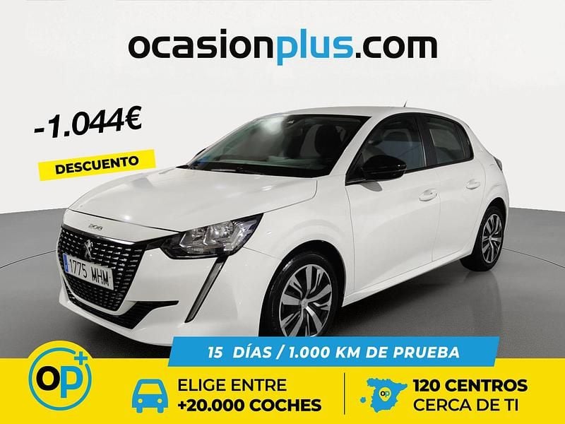 Usado Peugeot 208 Active 100 CV (73 kW) 2023 Blanco Utilitario