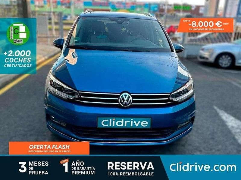 Azul Usado 2016 VW Touran Sport Monovolumen | 18.590 € (Un poco caro) - Imagen 1/3