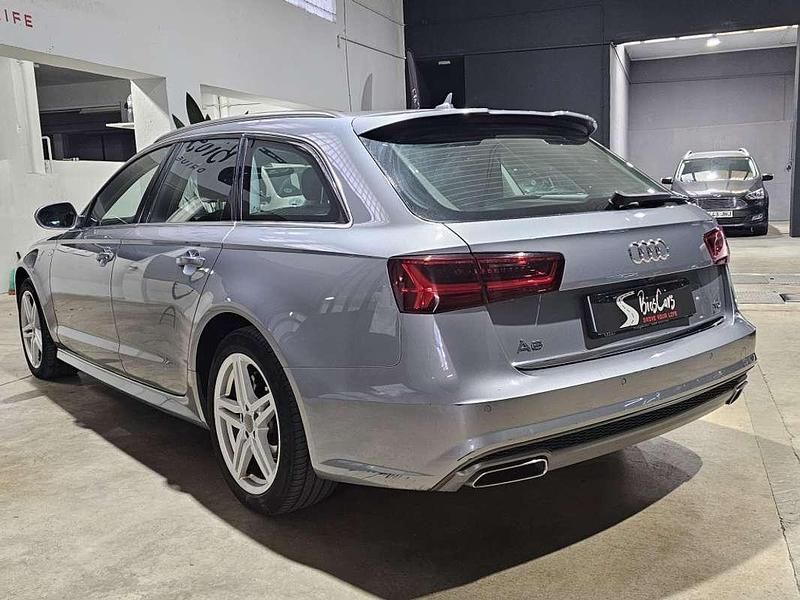 Usado Audi A6 S-Line 190 CV (139 kW) 2018 Gris Familiar