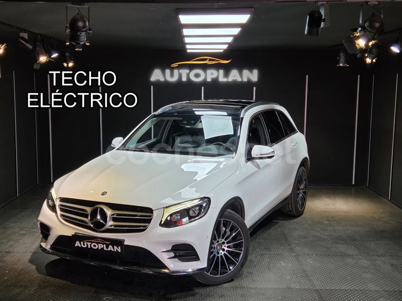 Blanco Usado 2015 Mercedes GLC220 AMG line SUV | 26.490 € (Precio justo) - Imagen 1/4