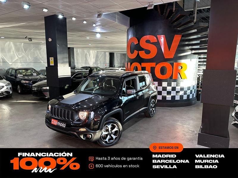 Negro Usado 2022 Jeep Renegade Trailhawk SUV | 18.450 € (Buen precio) - Imagen 1/4
