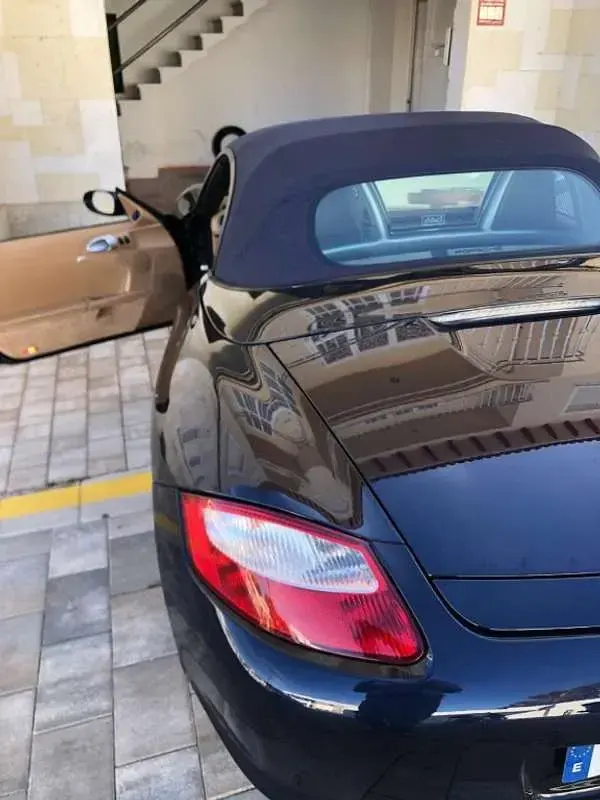 Usado Porsche Boxster 245 CV (180 kW) 2006 Azul Descapotable