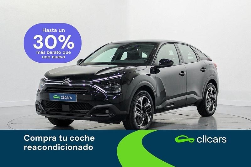 Negro Usado 2023 Citroën C4 PureTech Berlina | 14.990 € (Buen precio) - Imagen 1/4