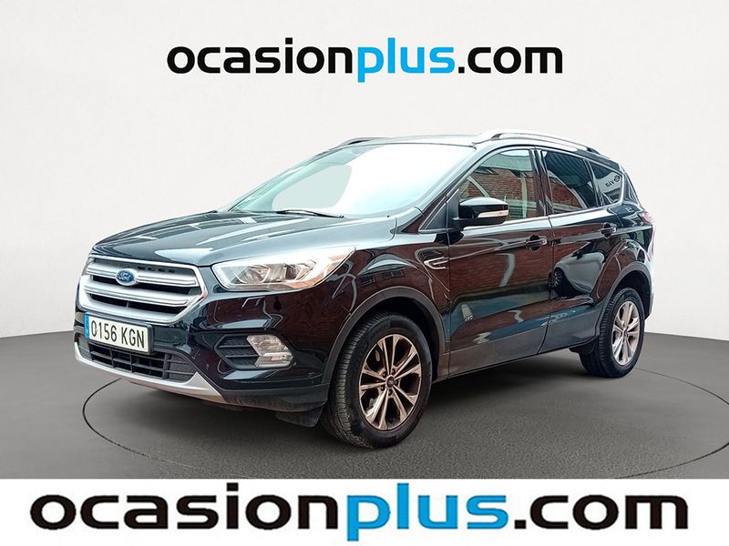 Negro Usado 2017 Ford Kuga Titanium SUV | 16.900 € (Precio justo) - Imagen 1/4