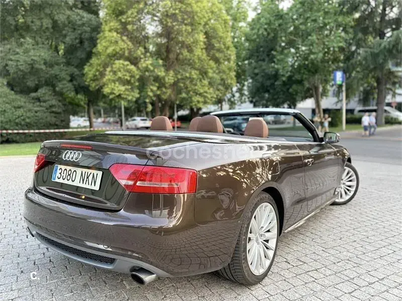 Usado Audi A5 Cabriolet S-Line 211 CV (155 kW) 2011 Marrón Descapotable