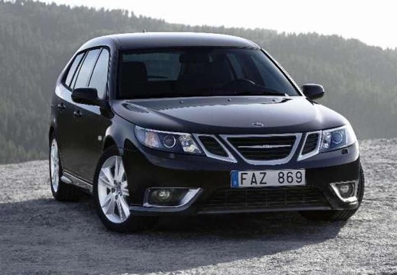 Usado Saab 9-3 Linear 150 CV (110 kW) 2007 Negro Utilitario