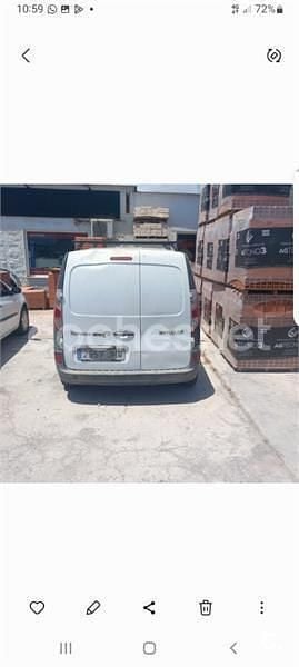 Usado Renault Kangoo 105 CV (77 kW) 2010 Blanco Monovolumen