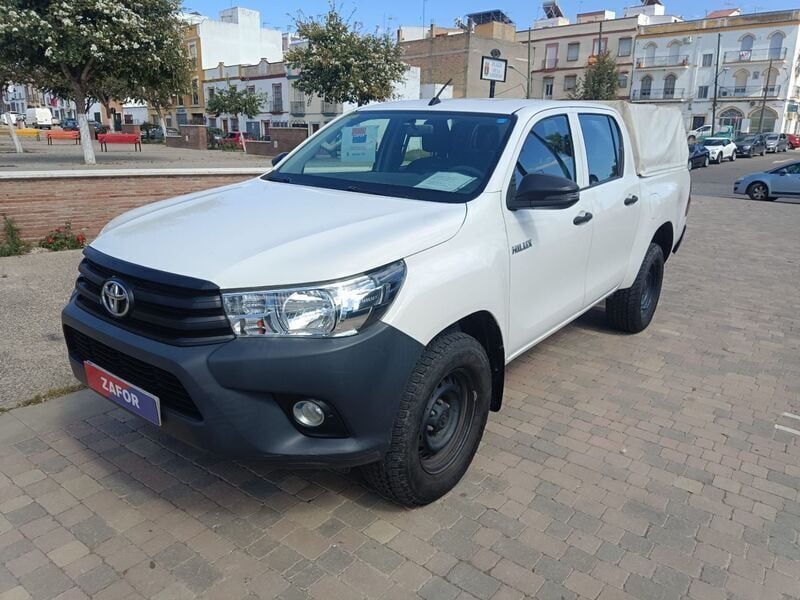 Usado Toyota HiLux 150 CV (110 kW) 2020 Blanco Pickup/Camioneta