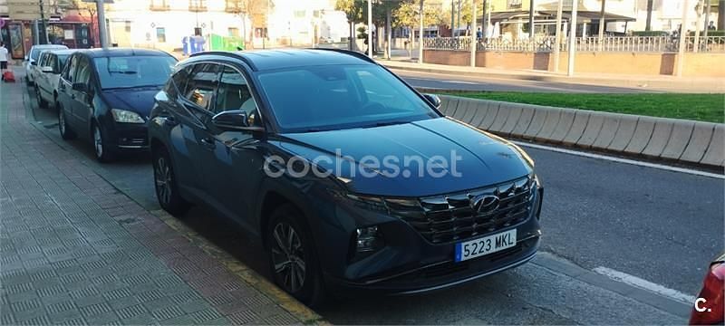 Azul Usado 2023 Hyundai Tucson SUV | 24.650 € (Precio justo) - Imagen 1/4