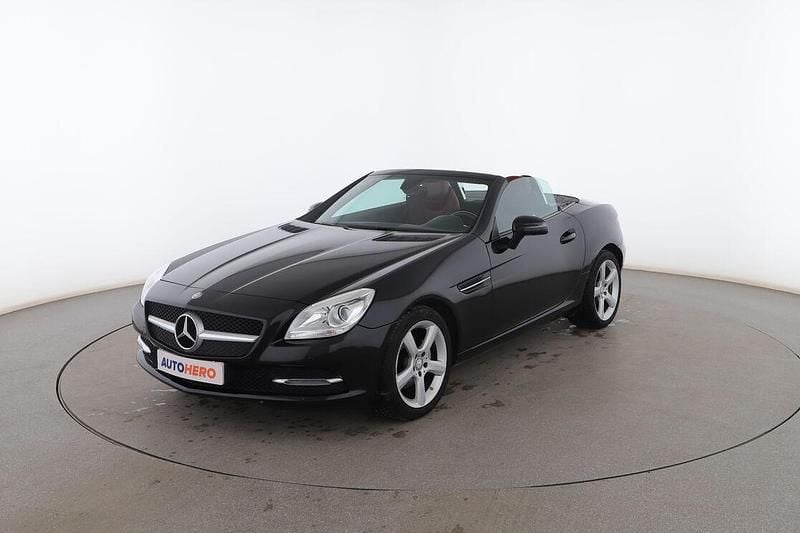 Negro Usado 2016 Mercedes SLK200 Descapotable | 21.499 € (Precio justo) - Imagen 1/3