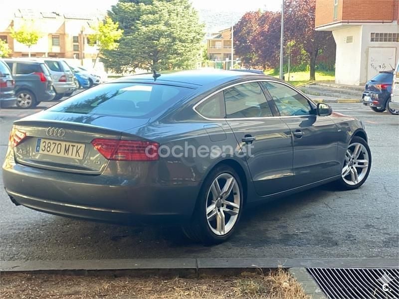 Usado Audi A5 Sportback S-Line 177 CV (130 kW) 2012 Negro Utilitario