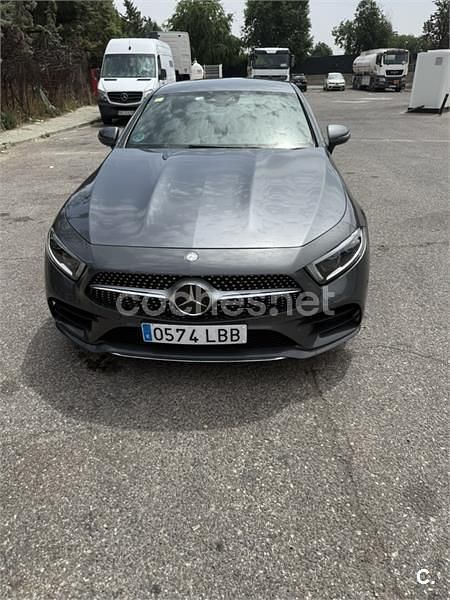 Usado Mercedes CLS300 245 CV (180 kW) 2019 Gris / plata Berlina