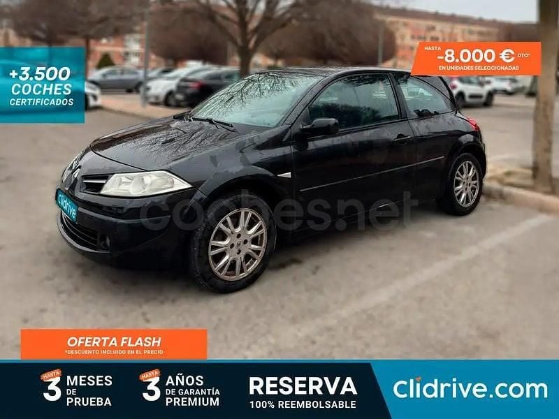 Negro Usado 2008 Renault Mégane II Dynamique Berlina | 3190 € (Precio justo) - Imagen 1/3