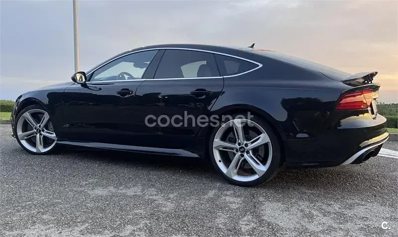 Usado Audi RS7 Sportback 560 CV (411 kW) 2014 Negro Utilitario