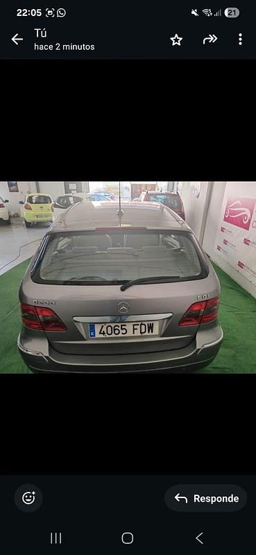 Usado Mercedes B200 140 CV (102 kW) 2007 Champang Monovolumen