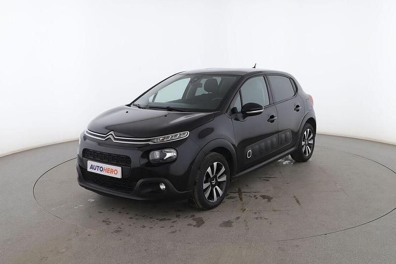 Negro Usado 2019 Citroën C3 Feel Utilitario | 11.599 € (Precio justo) - Imagen 1/3