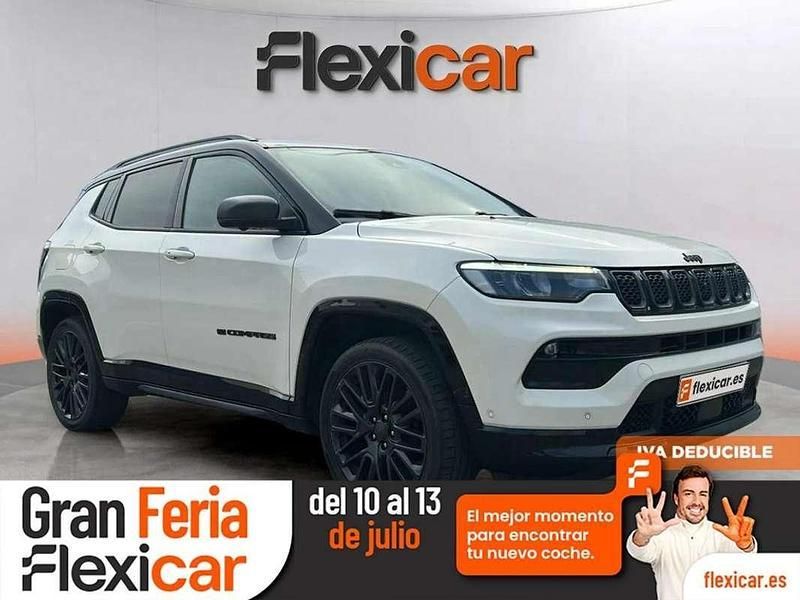 Blanco Usado 2021 Jeep Compass Limited SUV | 19.490 € (Precio justo) - Imagen 1/4