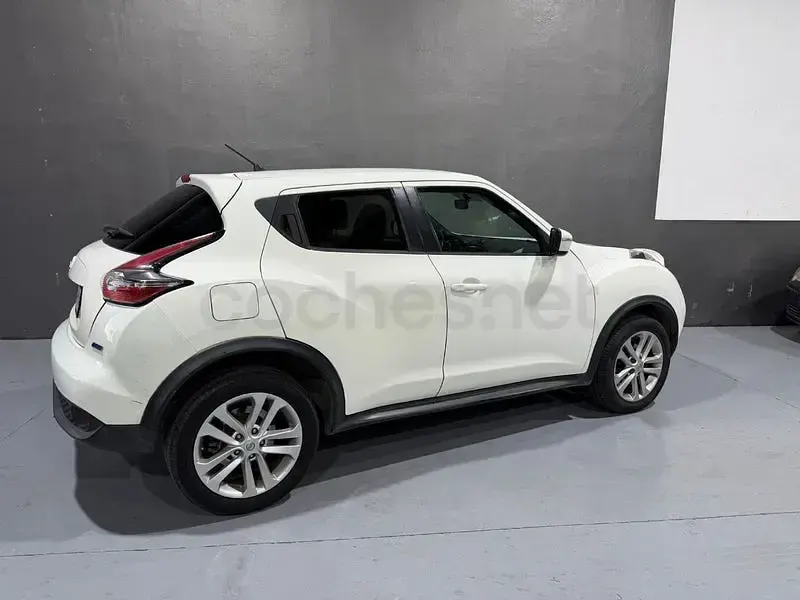 Usado Nissan Juke Acenta 110 CV (80 kW) 2014 Blanco SUV