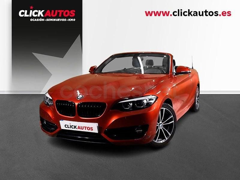 Usado BMW 218 136 CV (100 kW) 2021 Naranja Descapotable