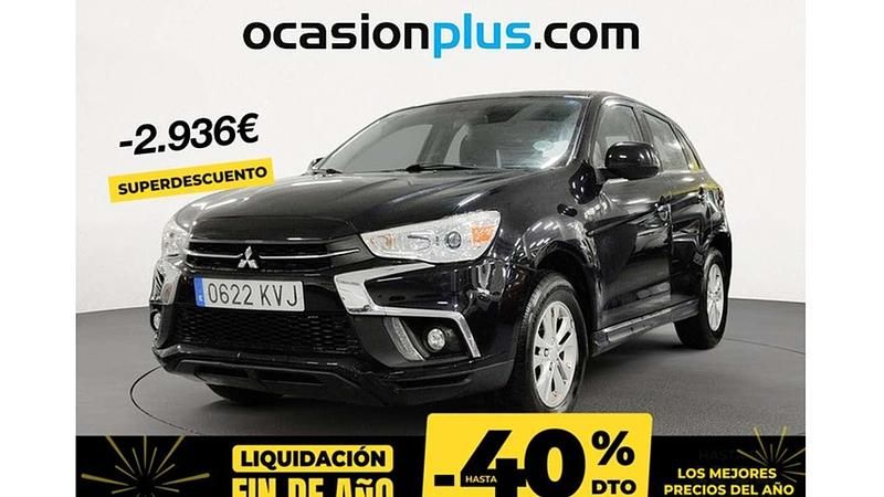Negro Usado 2019 Mitsubishi ASX SUV | 11.364 € (Buen precio) - Imagen 1/4