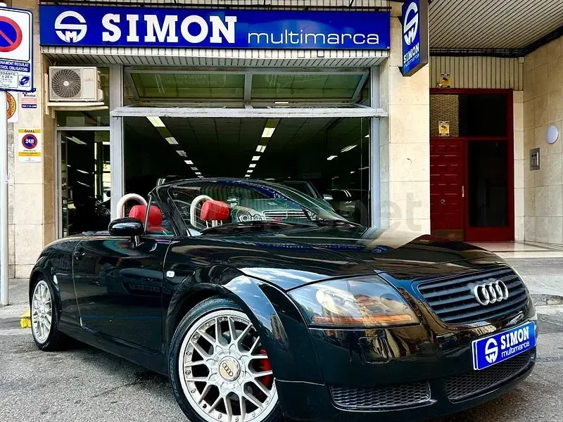 Usado Audi TT Roadster 225 CV (165 kW) 2002 Negro Descapotable