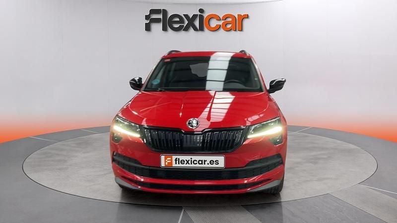 Usado Skoda Karoq 150 CV (110 kW) 2021 Rojo SUV