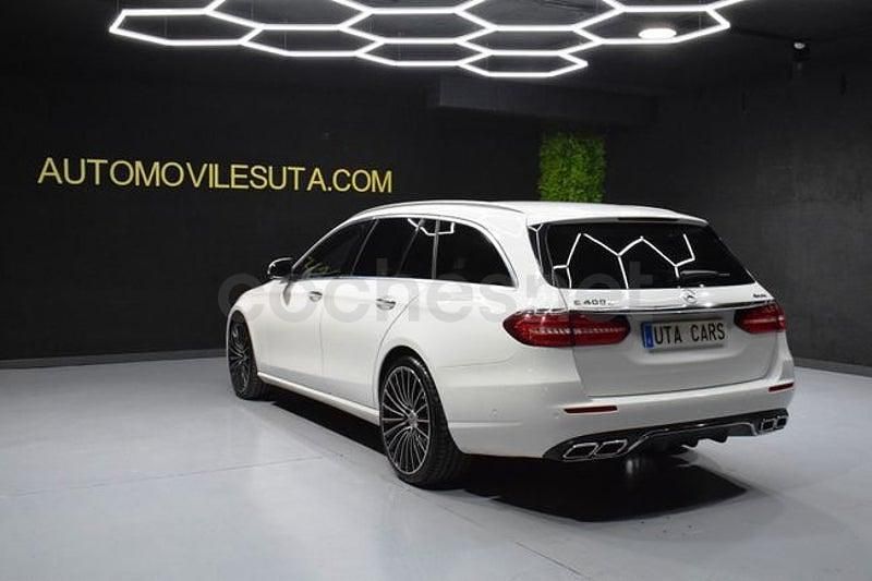 Usado Mercedes E400 330 CV (242 kW) 2020 Blanco Familiar