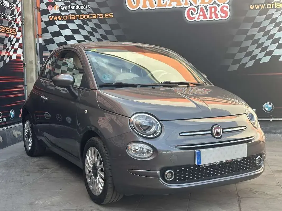 Usado Fiat 500 Lounge 69 CV (50 kW) 2020 Gris Utilitario