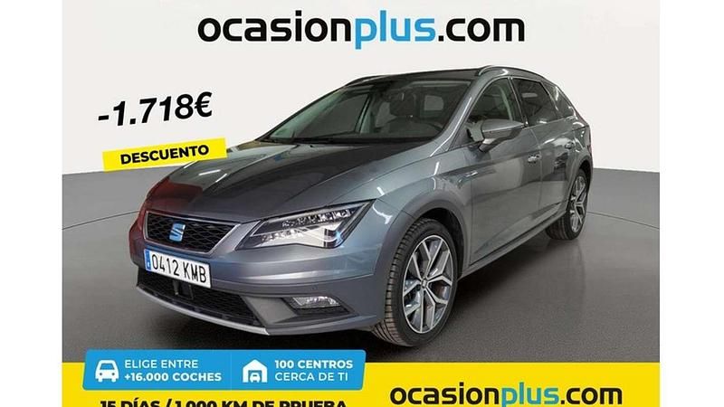 Gris Usado 2018 Seat Leon SC FR Utilitario | 16.446 € - Imagen 1/4