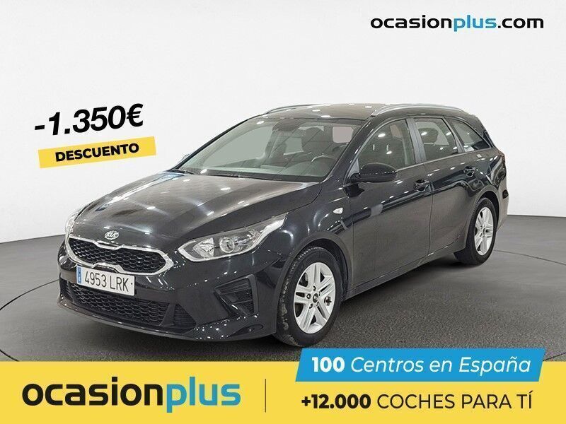 Negro Usado 2021 Kia Ceed Familiar | 14.850 € (Precio justo) - Imagen 1/4