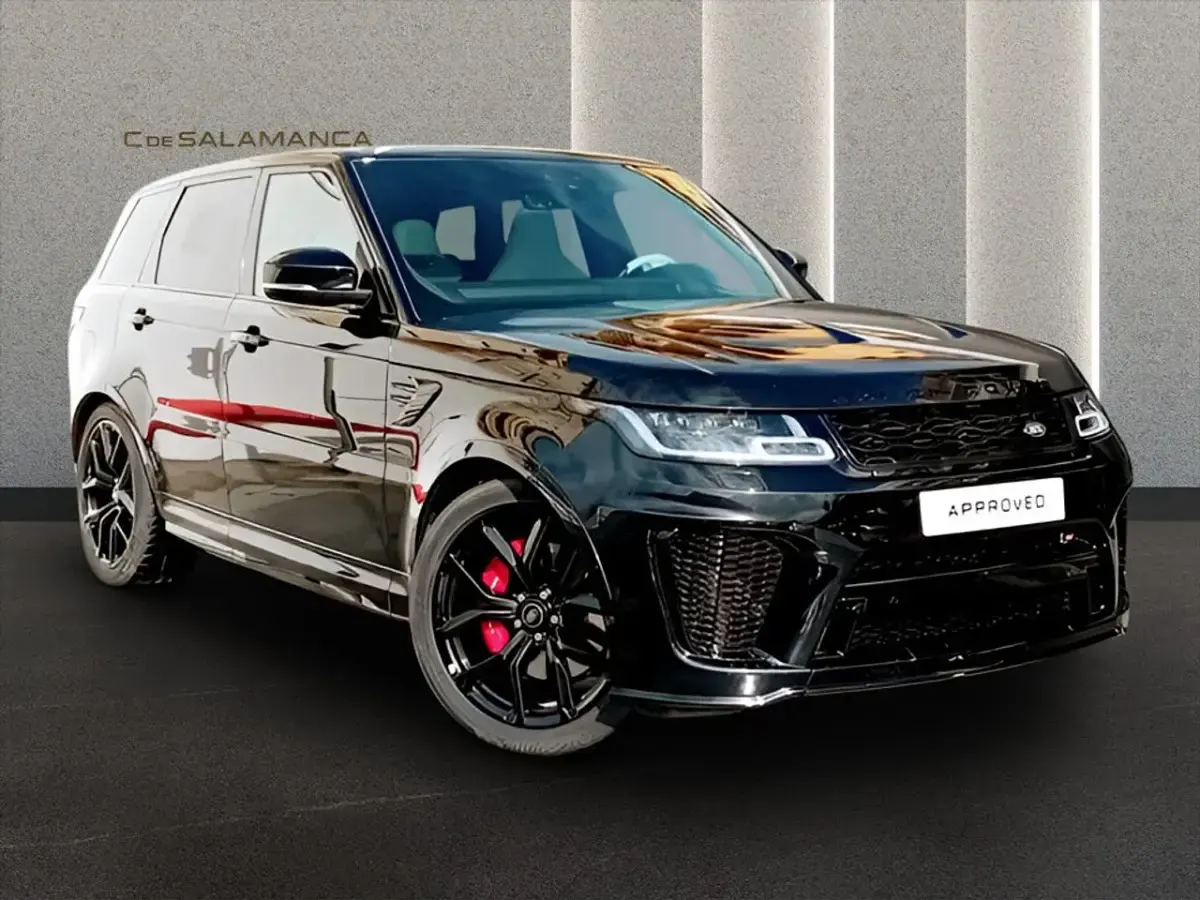 Usado Land Rover Range Rover Sport SVR 575 CV (422 kW) 2022 Negro metalizado SUV