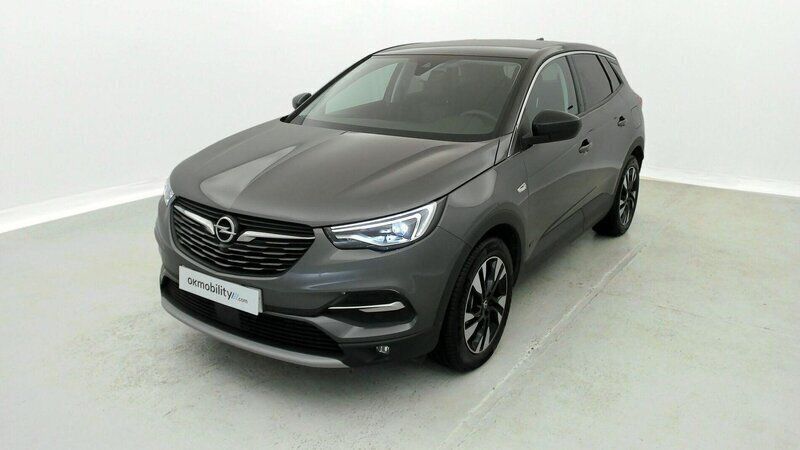 Gris moai / techo negro Usado 2021 Opel Grandland X Ultimate SUV | 18.450 € (Super precio) - Imagen 1/4